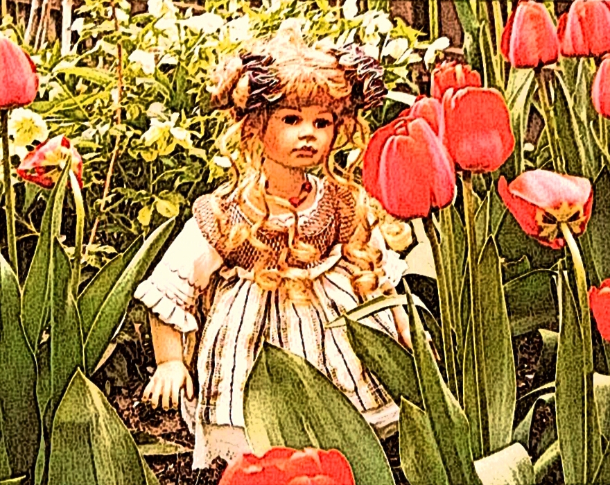 Jaro v naší zahrádce :) / Spring in our garden :)